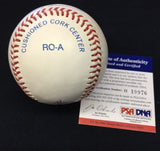 Johnny "Big Cat" Mize HOF 81 Signed Baseball PSA/DNA Yankees 