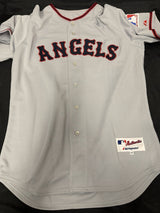 Mike Trout Signed Authentic Angels Throwback TBTC Jersey MLB Holo