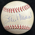 Stan Musial Signed Warren Giles ONL Baseball JSA