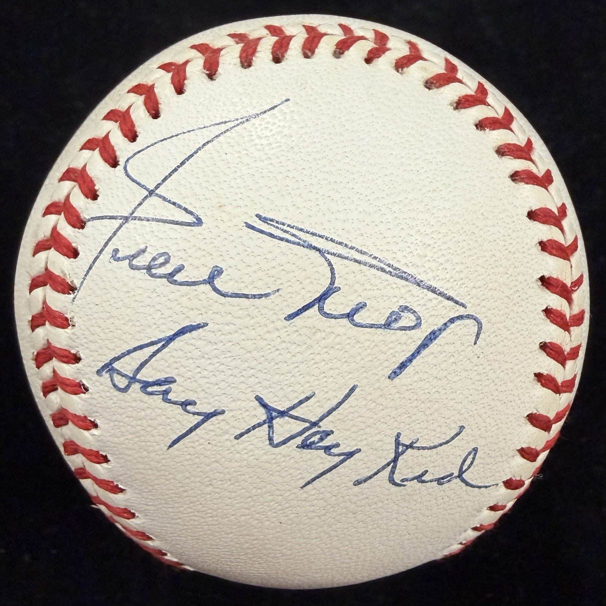 Willie Mays Say Hey Kid Nickname Signed Baseball JSA LOA