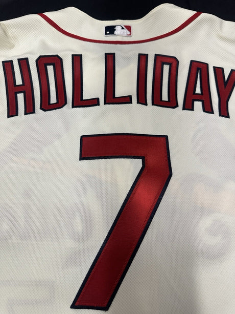 Matt Holliday Authentic Cardinals Majestic Home Alternate Jersey Unsigned 
