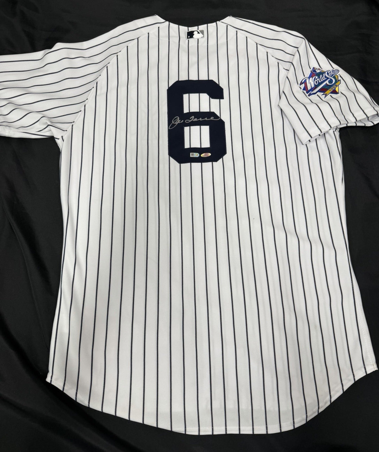 Joe Torre Signed Authentic Majestic Yankees Jersey MLB Holo Steiner