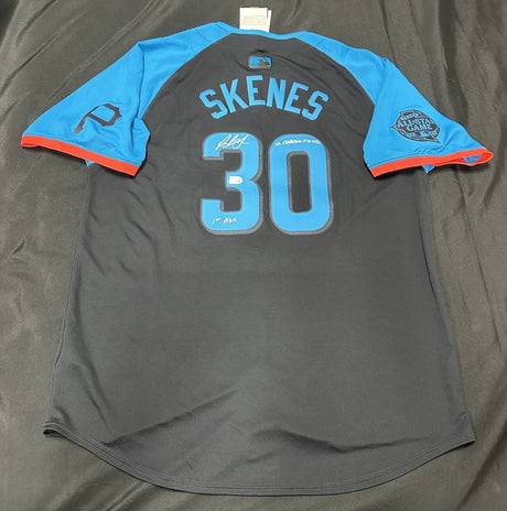 Paul Skenes 1st ASG NL SP Signed Authentic 2024 All Star Game Jersey MLB Holo