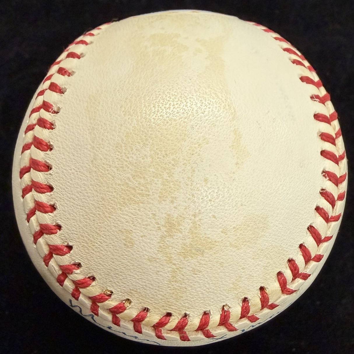 Warren Spahn Merry Xmas Signed Baseball JSA