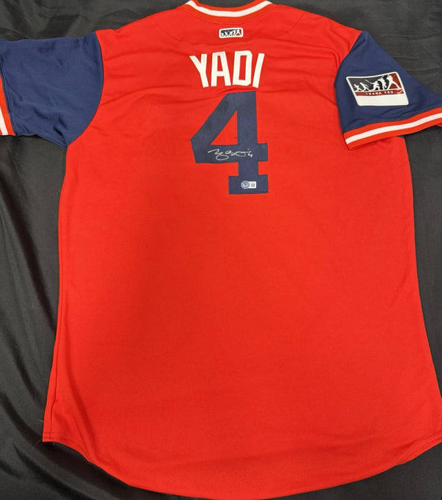Yadier Molina Signed Authentic Player’s Weekend Cardinals Jersey Beckett 