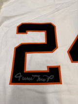 Willie Mays Signed Authentic New York Giants M&N Jersey PSA/DNA LOA