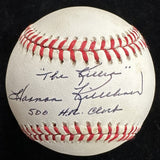Harmon Killebrew The Killer 500 HR Club Signed Baseball JSA
