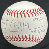 Clayton Kershaw 2014 NL MVP/CY Signed Stat No Hitter Baseball MLB Holo 