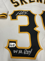 Paul Skenes 24 NL ROY Signed Authentic Pirates Nike Jersey MLB Holo