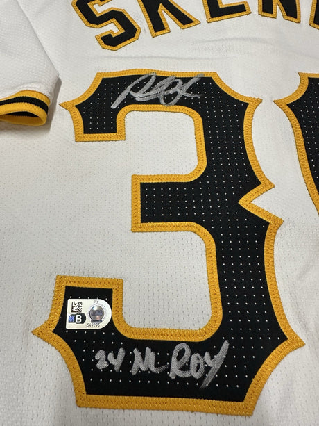 Paul Skenes 24 NL ROY Signed Authentic Pirates Nike Jersey MLB Holo