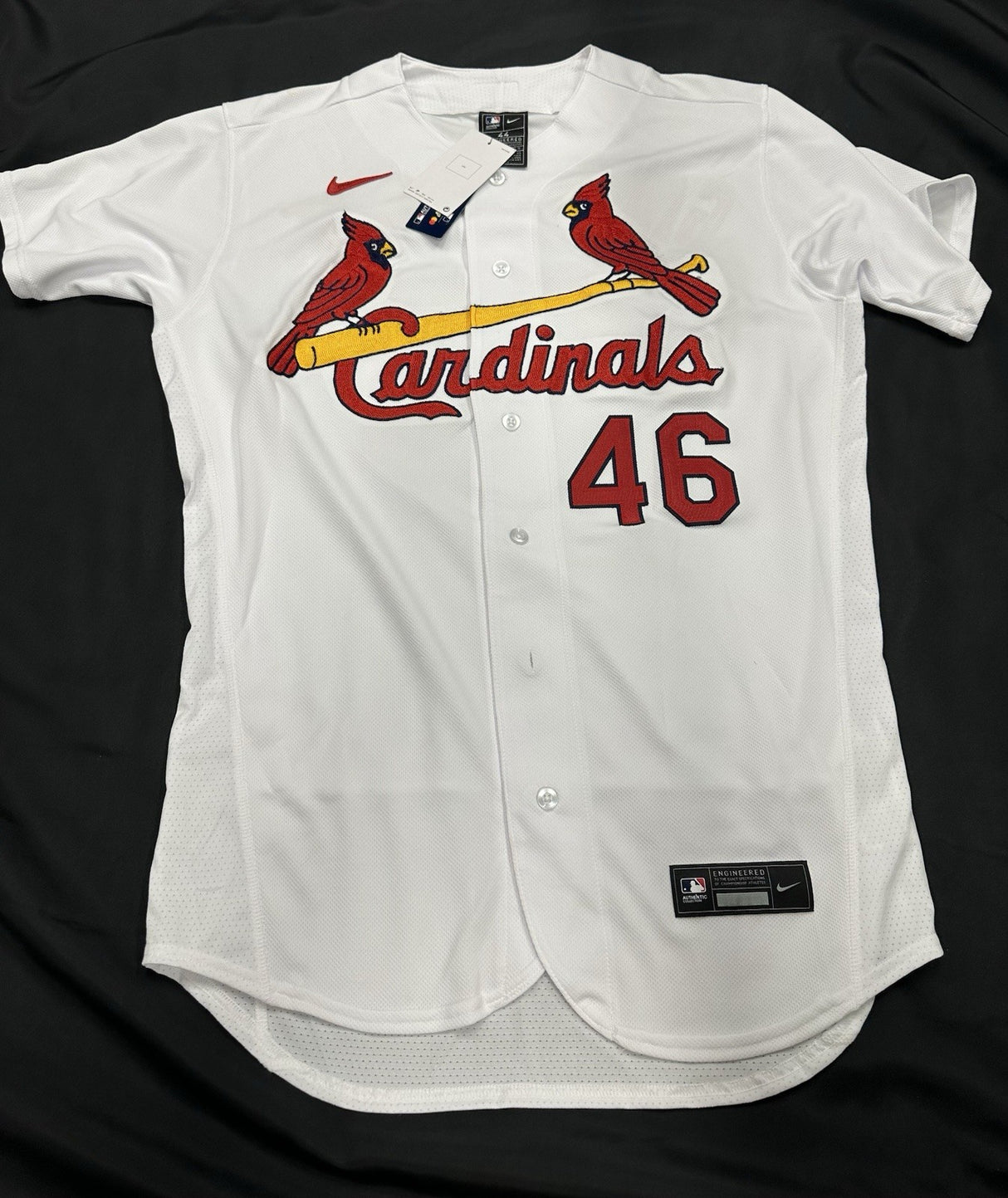 Paul Goldschmidt Signed Authentic Cardinals Nike Jersey MLB Holo Fanatics 