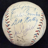 Babe Ruth Lou Gehrig Walter Johnsn Jimmie Foxx + Signed OAL Reach Baseball JSA