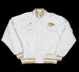 Alex Caruso Game Worn Ring Ceremony Warm Up Jacket Thunder NBA Champs
