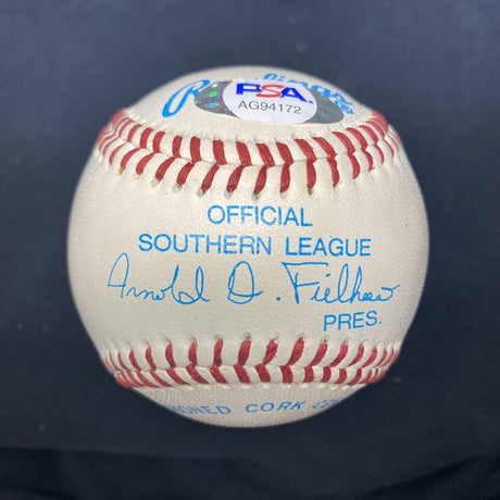 Roy Halladay Minor League Signature Signed Baseball PSA HOF 