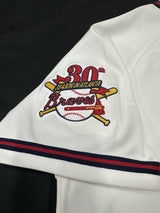 Tom Glavine Stat Signed Authentic Atlanta Braves Mitchell Ness Jersey JSA