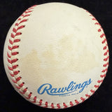 Nolan Ryan Merry Christmas Signed Baseball JSA