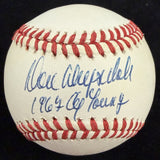 Don Drysdale 1962 Cy Young Signed Baseball PSA/DNA LOA