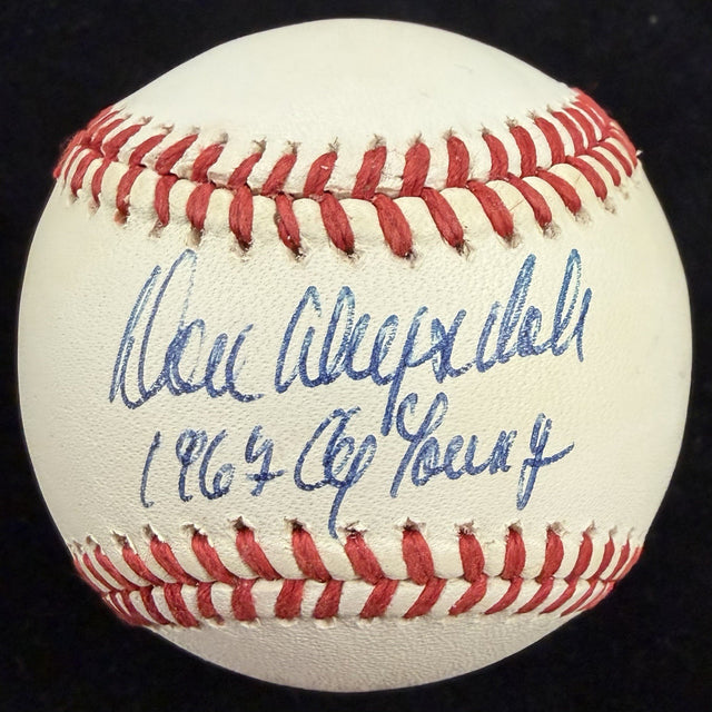 Don Drysdale 1962 Cy Young Signed Baseball PSA/DNA LOA