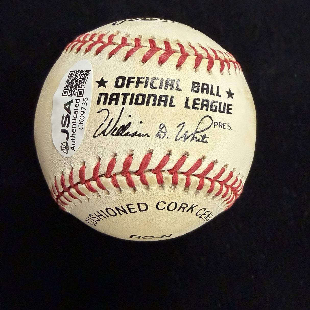 Leon Day Brooklyn Eagles Signed Baseball JSA
