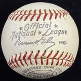 Jackie Robinson Single Signed ONL Giles Baseball JSA LOA