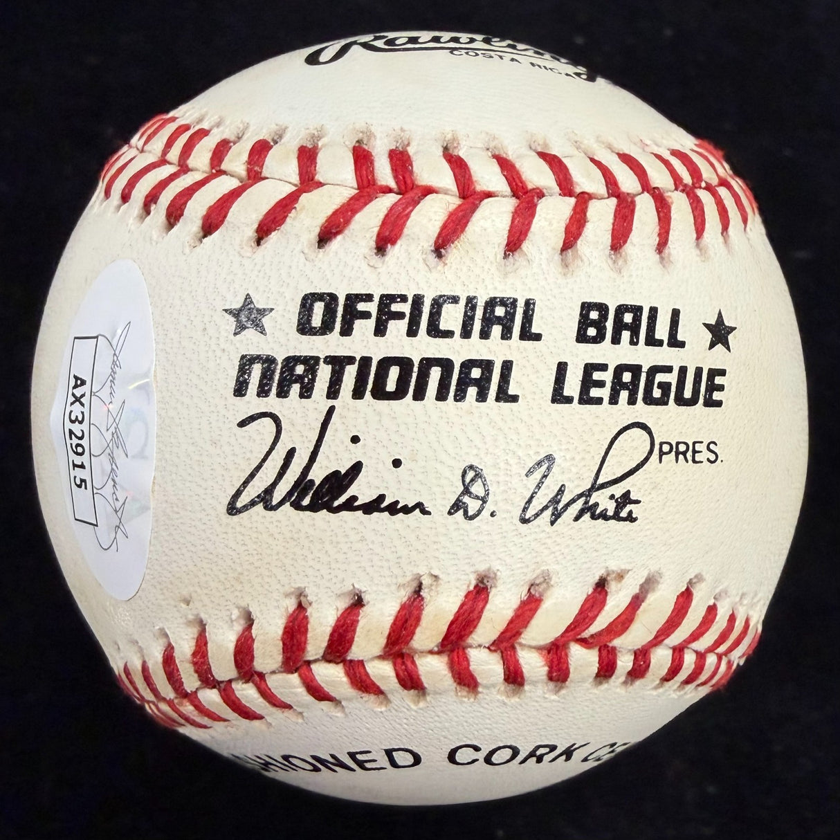 Dock Ellis Signed Baseball JSA