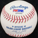 Carl Yastrzemski HOF 1989 Signed Stat Baseball PSA/DNA