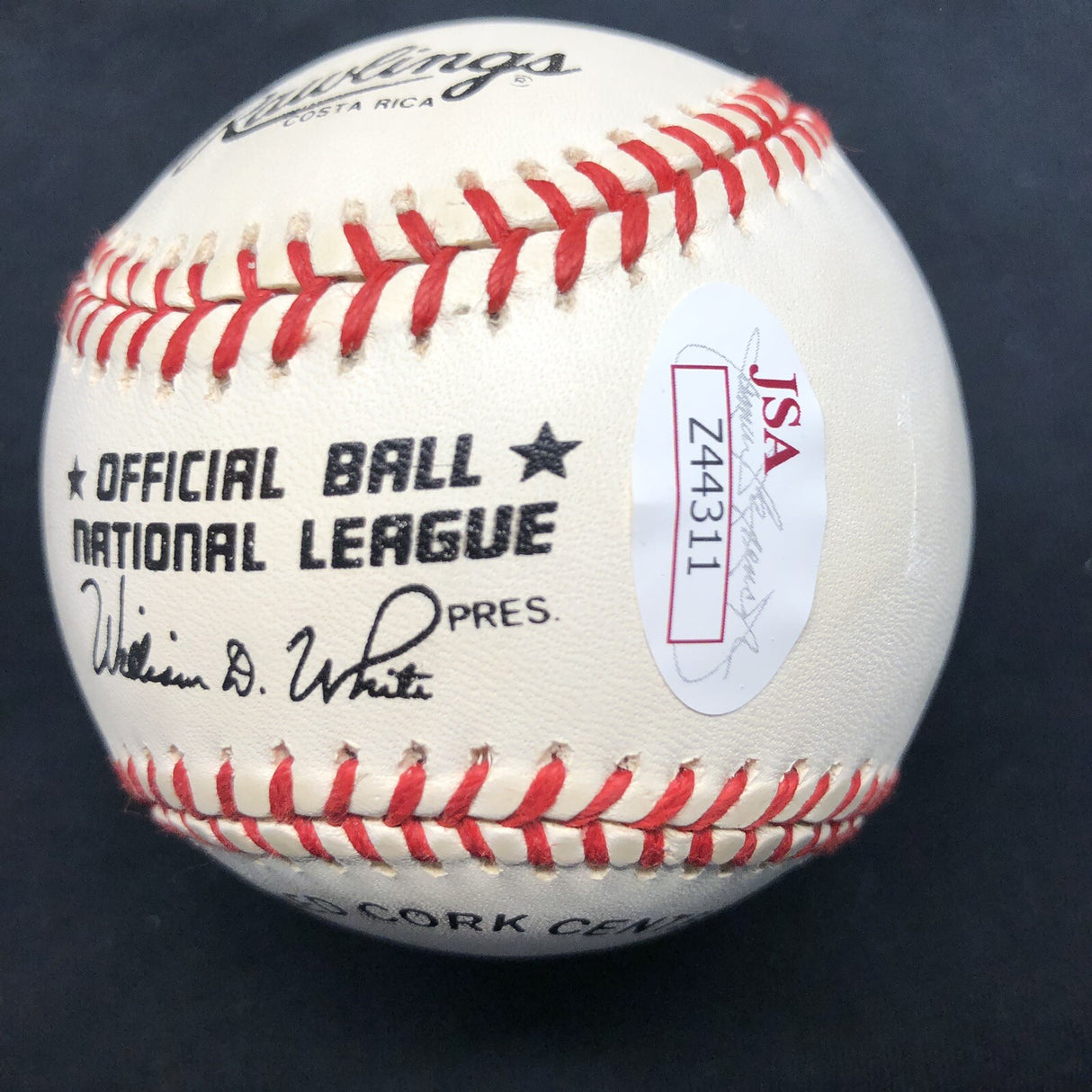 Sandy Koufax 1963 WS MVP Cy Young MVP Signed Baseball JSA LOA