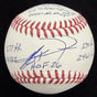 Jeff Kent HOF 26 Signed 8 Inscirption Stat Baseball Tristar Holo