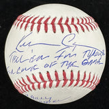 Kevin Costner For Love Of The Game Quote Billy Chapel Signed Baseball SWAU Holo