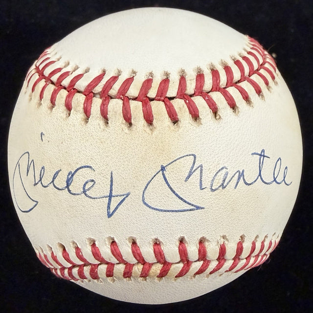 Mickey Mantle Signed Baseball JSA LOA