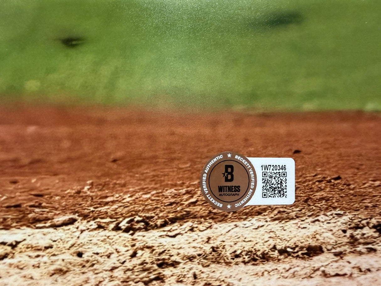 Albert Pujols 2005 NLCS Game 5 HR Signed 20x30 Photo Beckett Witness Holo