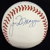 Mickey Mantle Joe DiMaggio Dual Signed Baseball PSA/DNA LOA