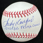 Sandy Koufax 63, 65, 66 Triple Crown Signed Baseball Beckett Witness Holo BAS