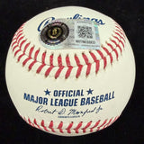 Carlos Beltran 435 HR Signed Baseball Beckett Witness Holo