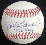 Joe Torre 2326 Wins Signed Baseball JSA