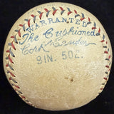 Babe Ruth Single Signed OAL Reach Baseball PSA/DNA LOA