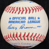 Mickey Mantle No. 7 Signed Baseball Upper Deck Holo UDA