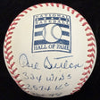 Don Sutton HOF 98 324 Wins 3574 K’s Signed HOF Logo Baseball PSA/DNA