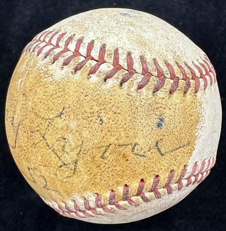 Larry “Nap” Lajoie Single Signed Baseball JSA LOA