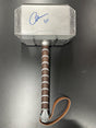 Chris Evans Cap Signed Mjolnir Hammer JSA Witness Holo Only