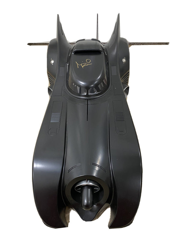 Michael Keaton Signed Hot Toys 1989 1/6 Scale Batmobile Batman JSA LOA