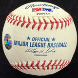 Harold Douglas Harvey HOF 2010 Signed Baseball PSA/DNA