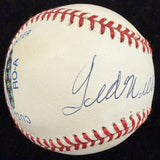 Ted Williams Signed Baseball Upper Deck Complete Box Bag Cert Card