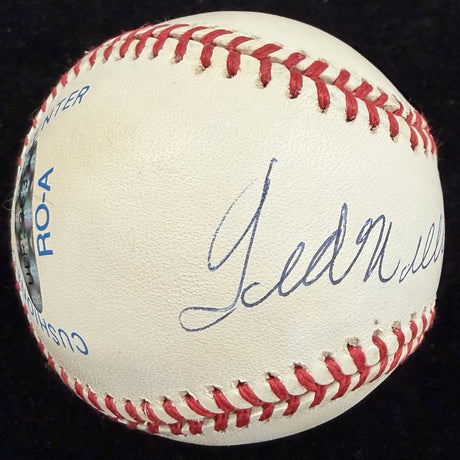 Ted Williams Signed Baseball Upper Deck Complete Box Bag Cert Card