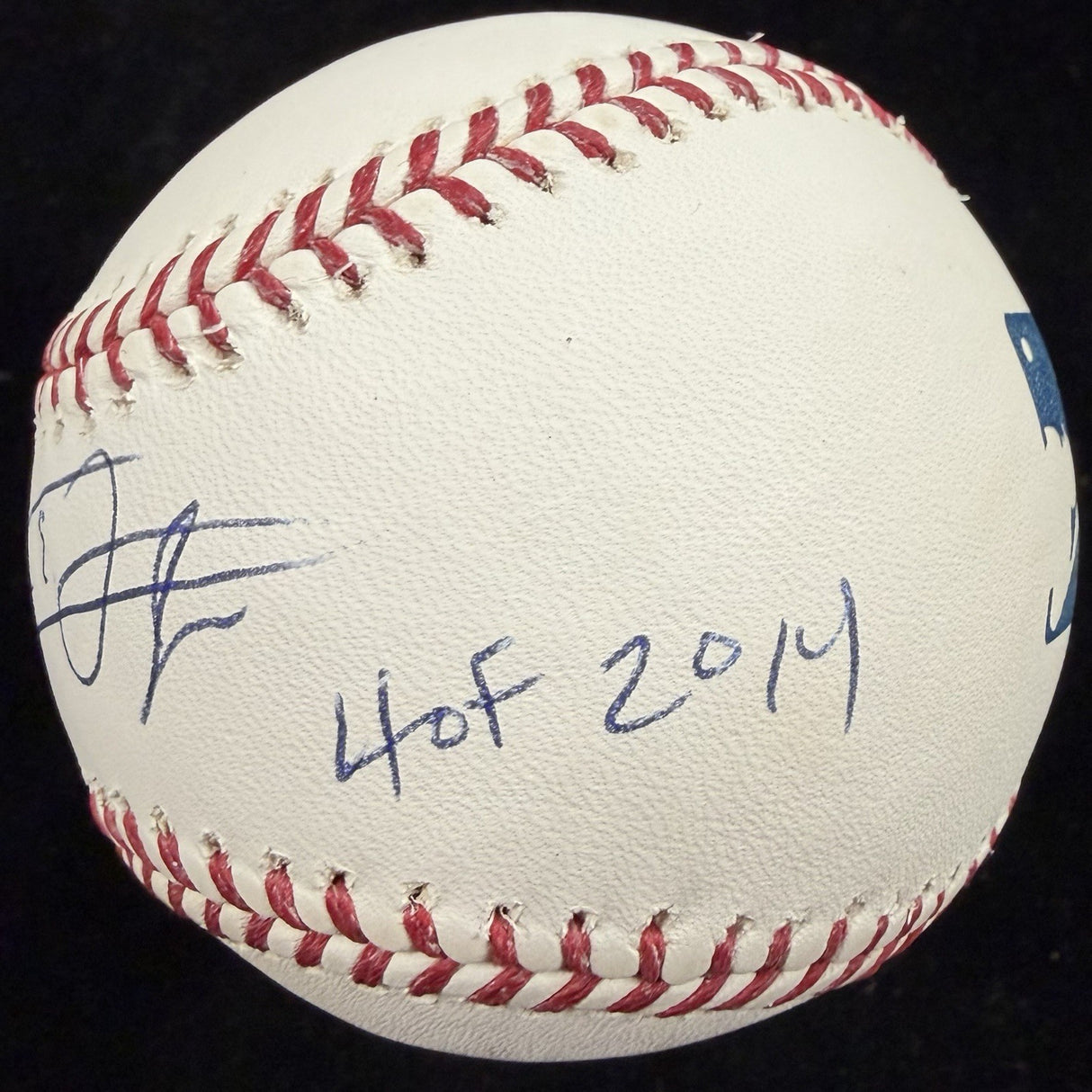 Frank E. Thomas Jr. HOF 2014 Signed “Full” Signature Signed Baseball JSA