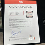 Walt Alston Single Signed ONL Feeney Baseball PSA/DNA LOA