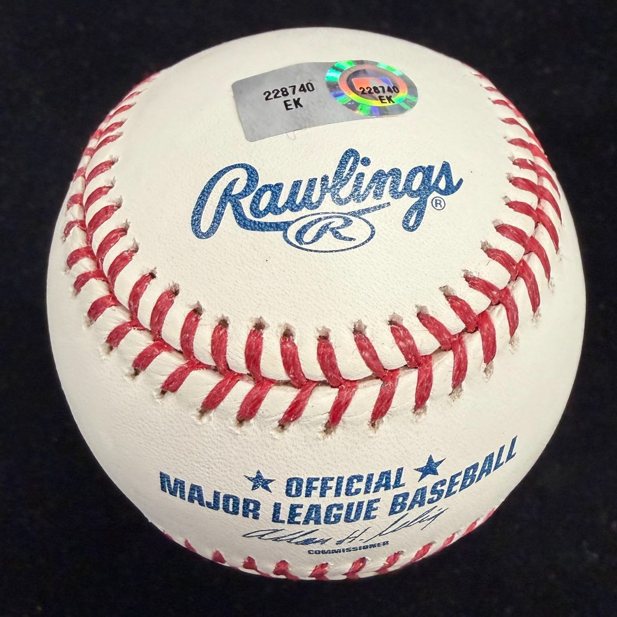Josh Hamilton 4 HR 5/8/12 Signed Baseball MLB Holo