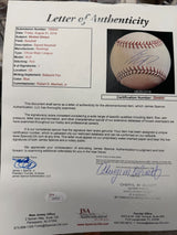Shohei Ohtani Signed 2018 Rookie Signature Baseball JSA LOA