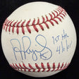Albert Pujols 1st HR 4/6/01 Signed Baseball Beckett Witness Holo
