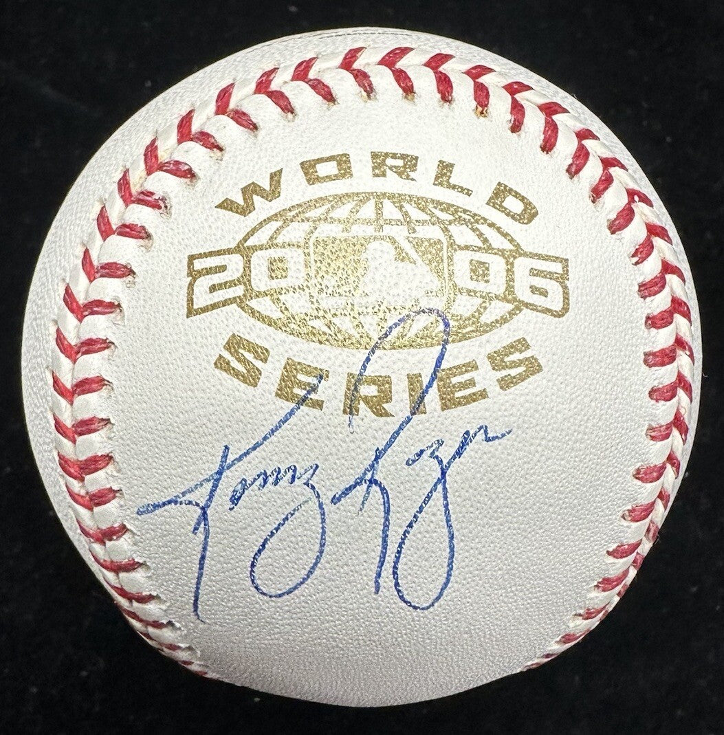 Kenny Rogers Signed 2006 World Series Baseball JSA 